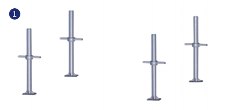 Assembly Steps for Rosette Scaffolding