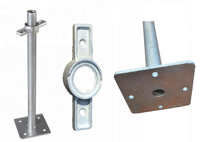 Building Material Construction Scaffold Clamp Galvanized Base