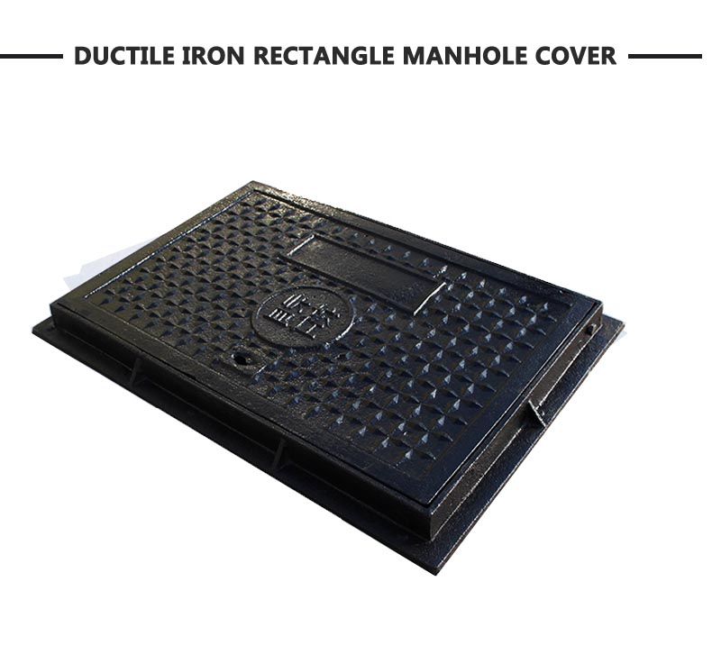 Ductile Iron Rectangle Manhole Cover