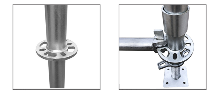 Forged ring for ringlock system scaffolding