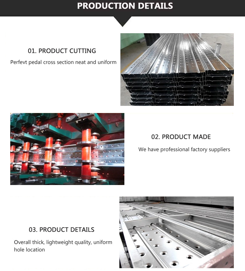 Galvanized Steel Scaffolding Planks