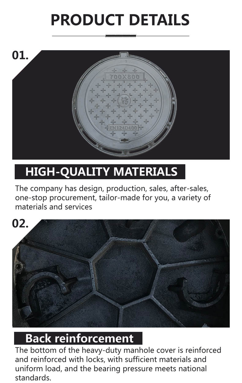 Round Series-of -Anti-theft new type manhole covers